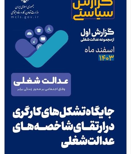 اولین گزارش سیاستی از مجموعه «عدالت شغلی»: جایگاه تشکل‌های کارگری در ارتقای شاخصه‌های عدالت شغلی